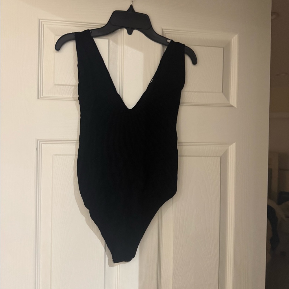Zara Kids Black Bodysuit